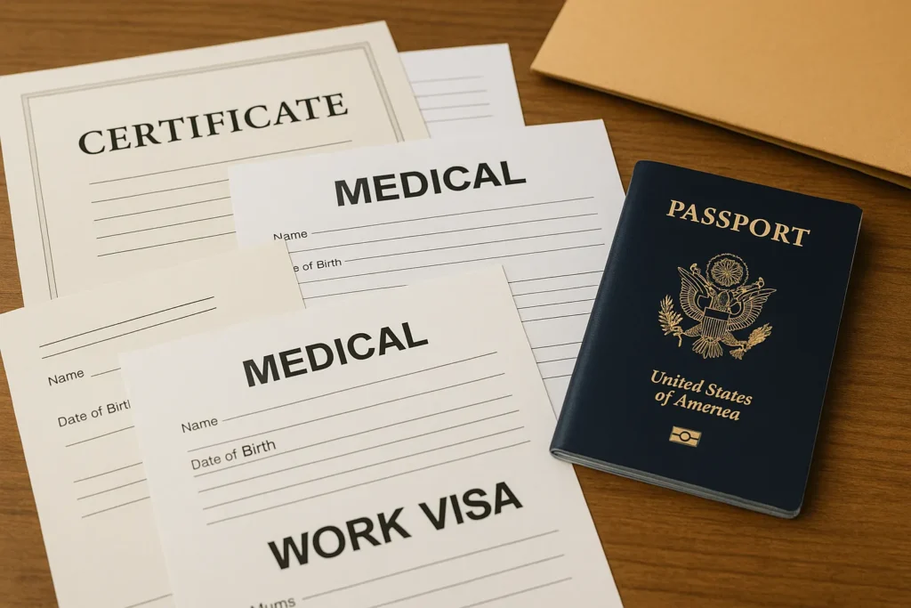 Documents Needed for Teaching Overseas