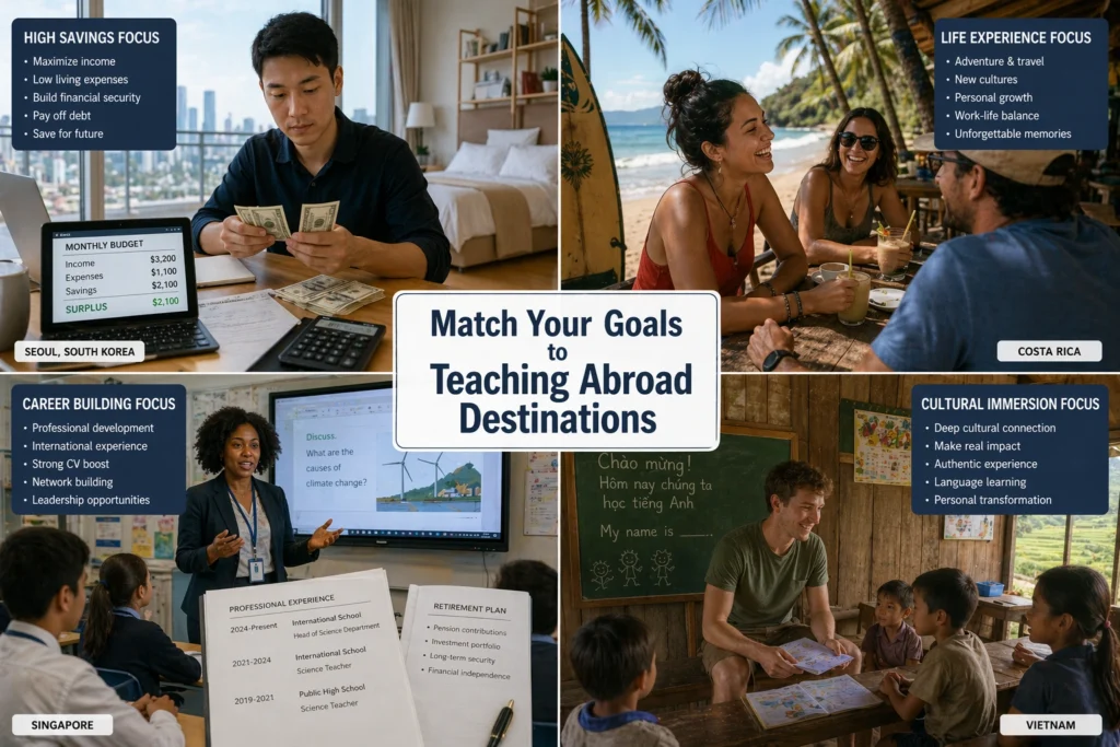 Match Your Goals to Teaching Abroad Destinations