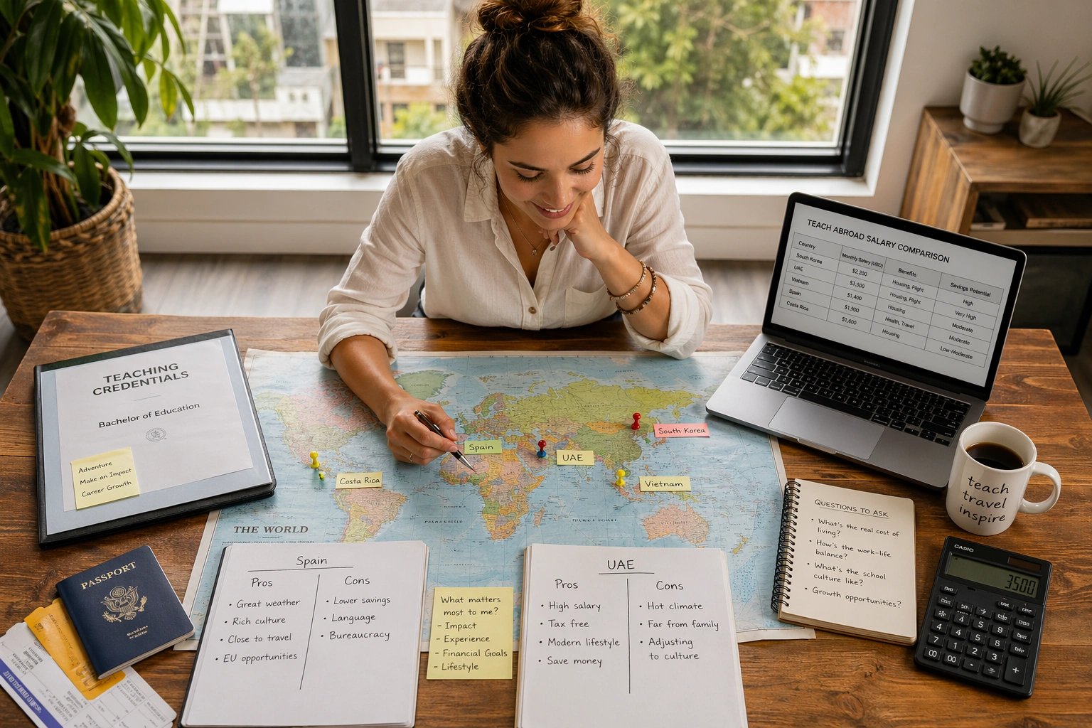 teaching abroad destinations