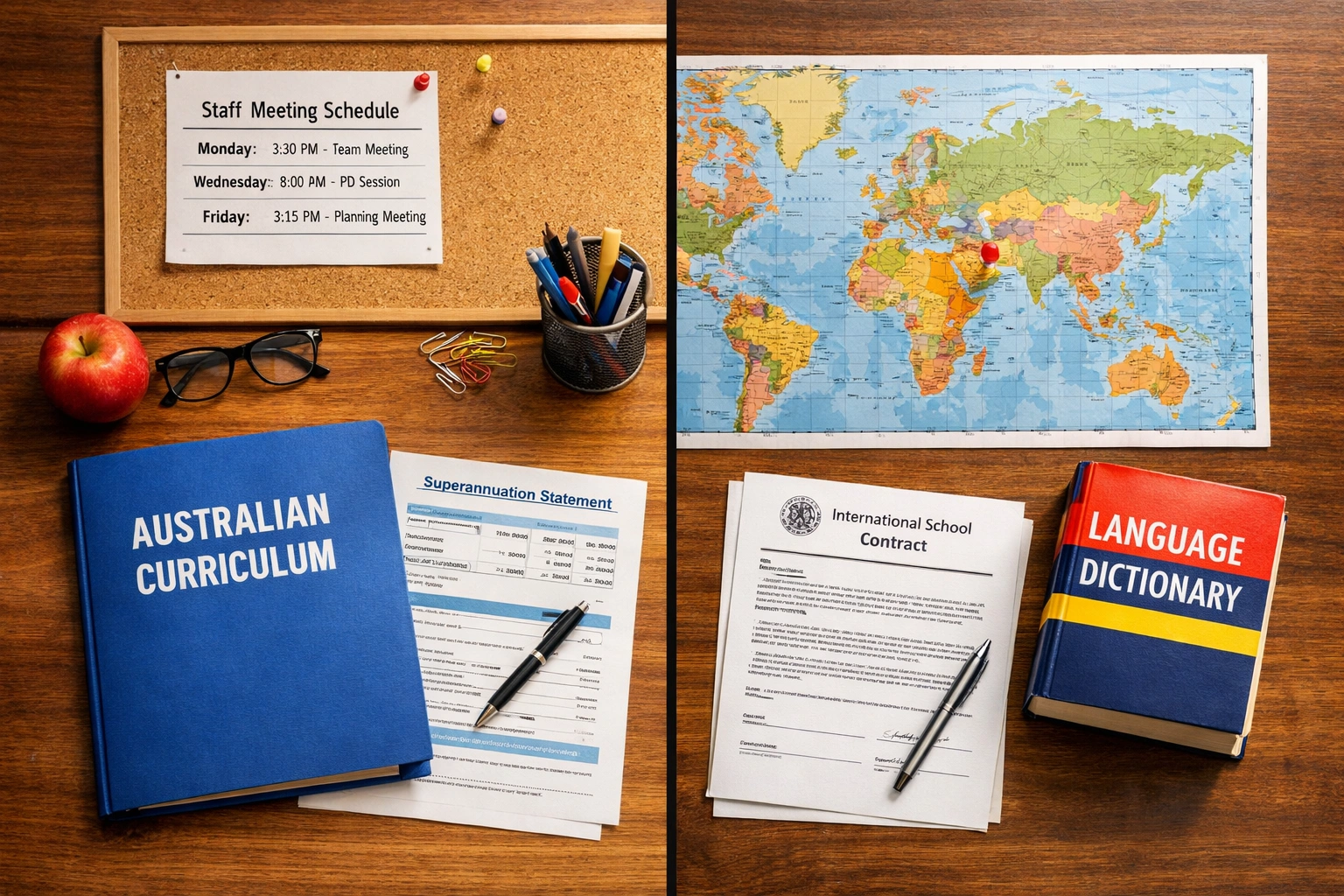 teaching abroad vs local